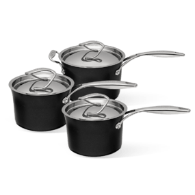  Set 3 cratite, Style HA, Non-Stick, cu capac Circulon