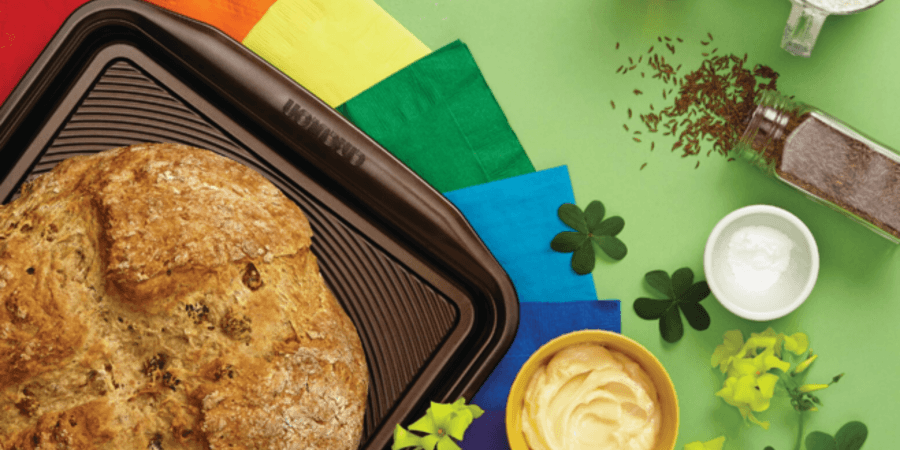 Rețetă pâine irlandeză în tava cuptor non stick Circulon